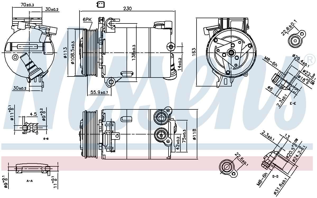 Nissens A/C Compressor 890213