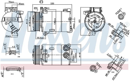 Nissens A/C Compressor 890213