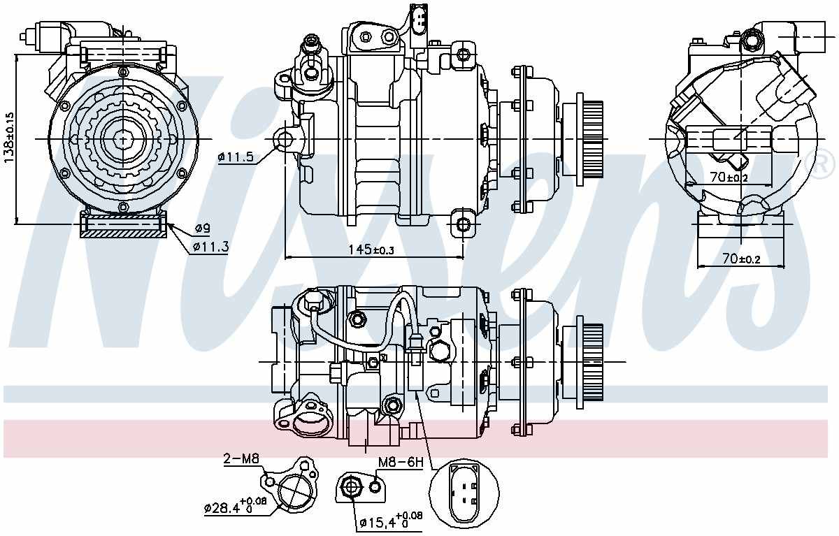 Nissens A/C Compressor