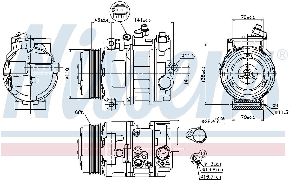Nissens A/C Compressor