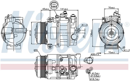 Nissens A/C Compressor