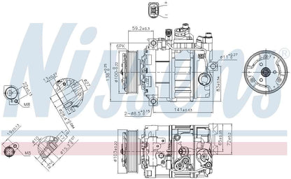 Nissens A/C Compressor