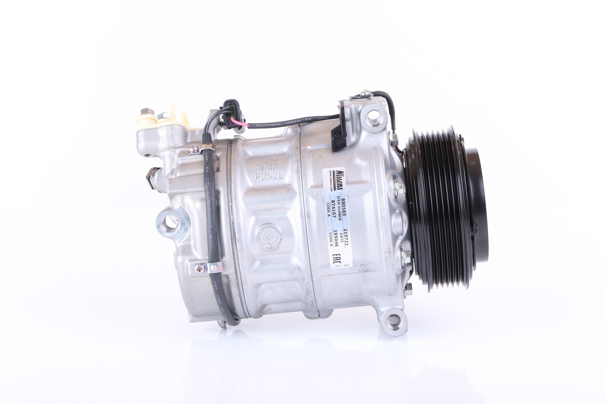 Nissens A/C Compressor 890585 image 2