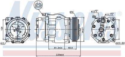 Nissens A/C Compressor