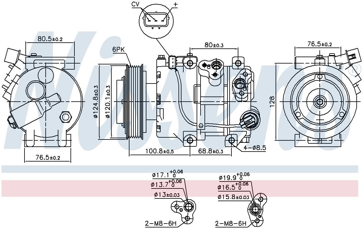 Nissens A/C Compressor 890651