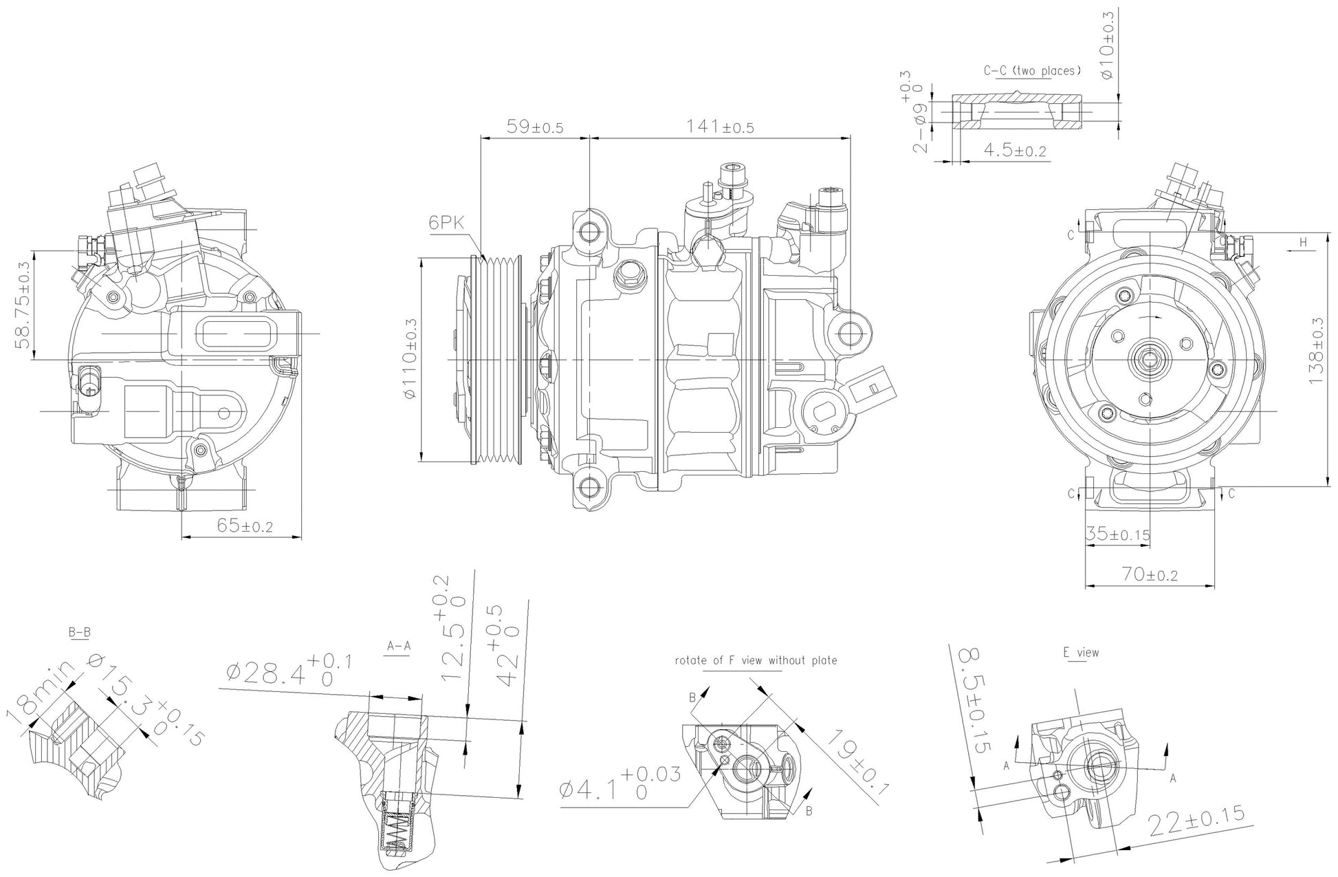 Nissens A/C Compressor 890754 image 2