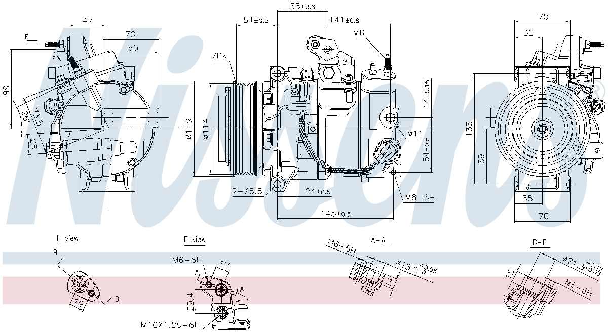 Nissens A/C Compressor 890816