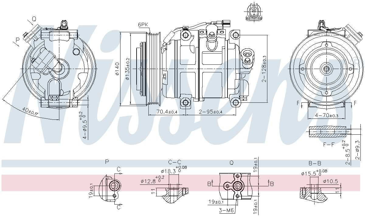 Nissens A/C Compressor 890904