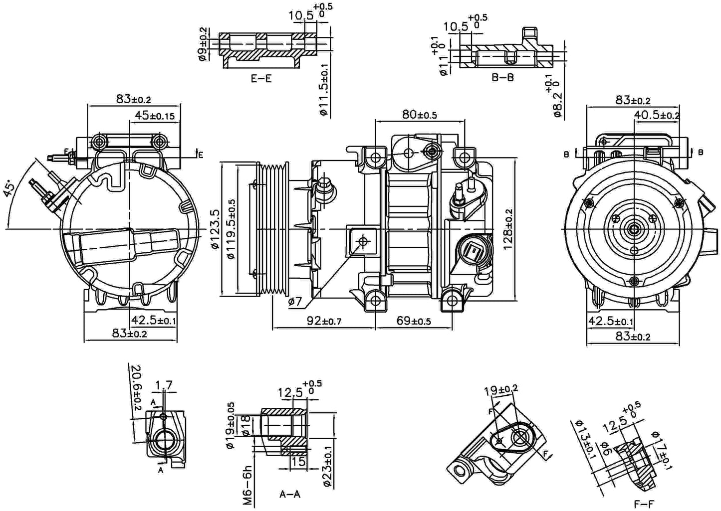 Nissens A/C Compressor 890917