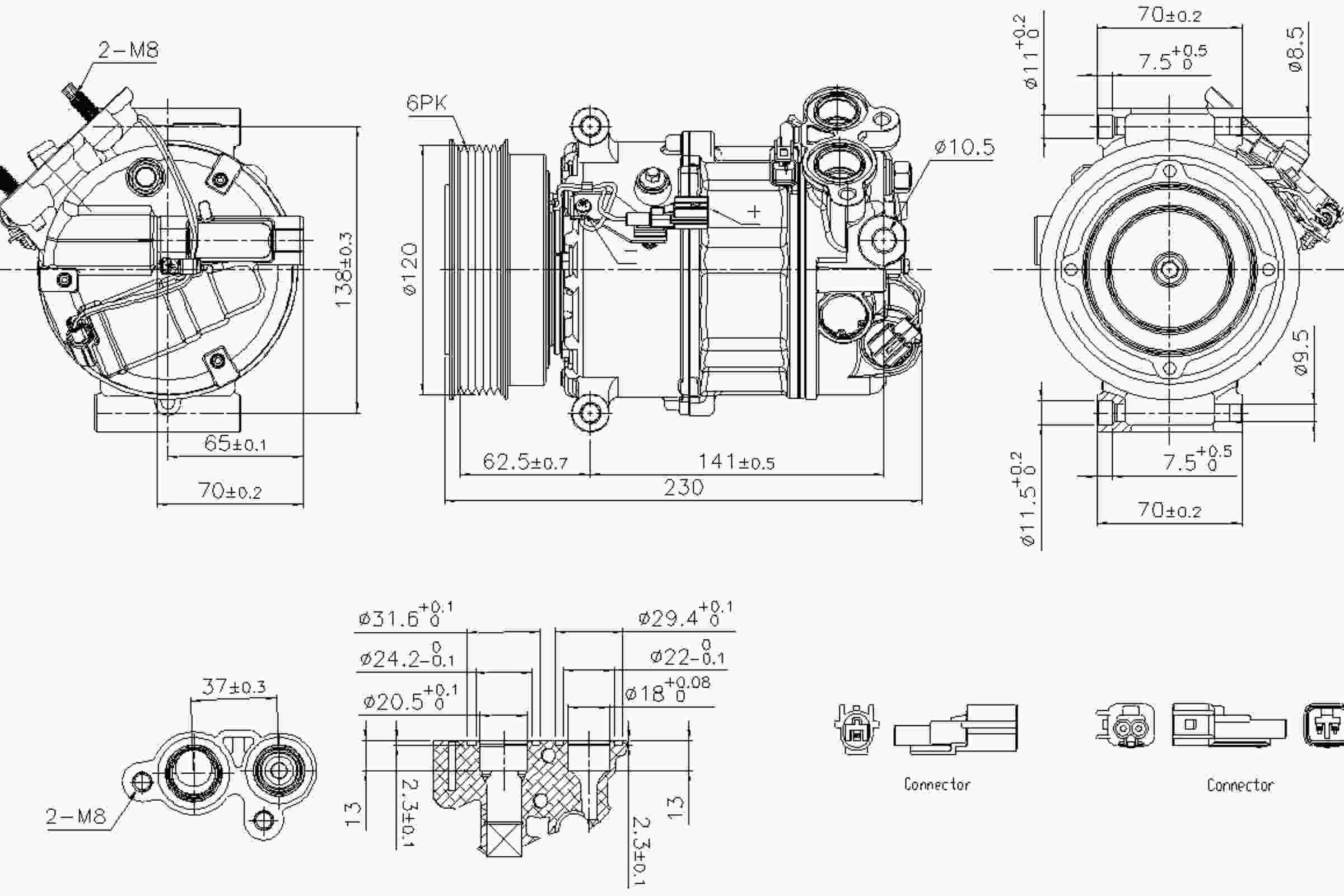 Nissens A/C Compressor 891004