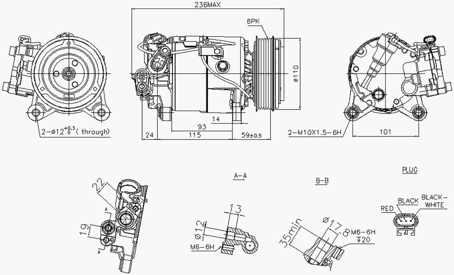 Nissens A/C Compressor 891019