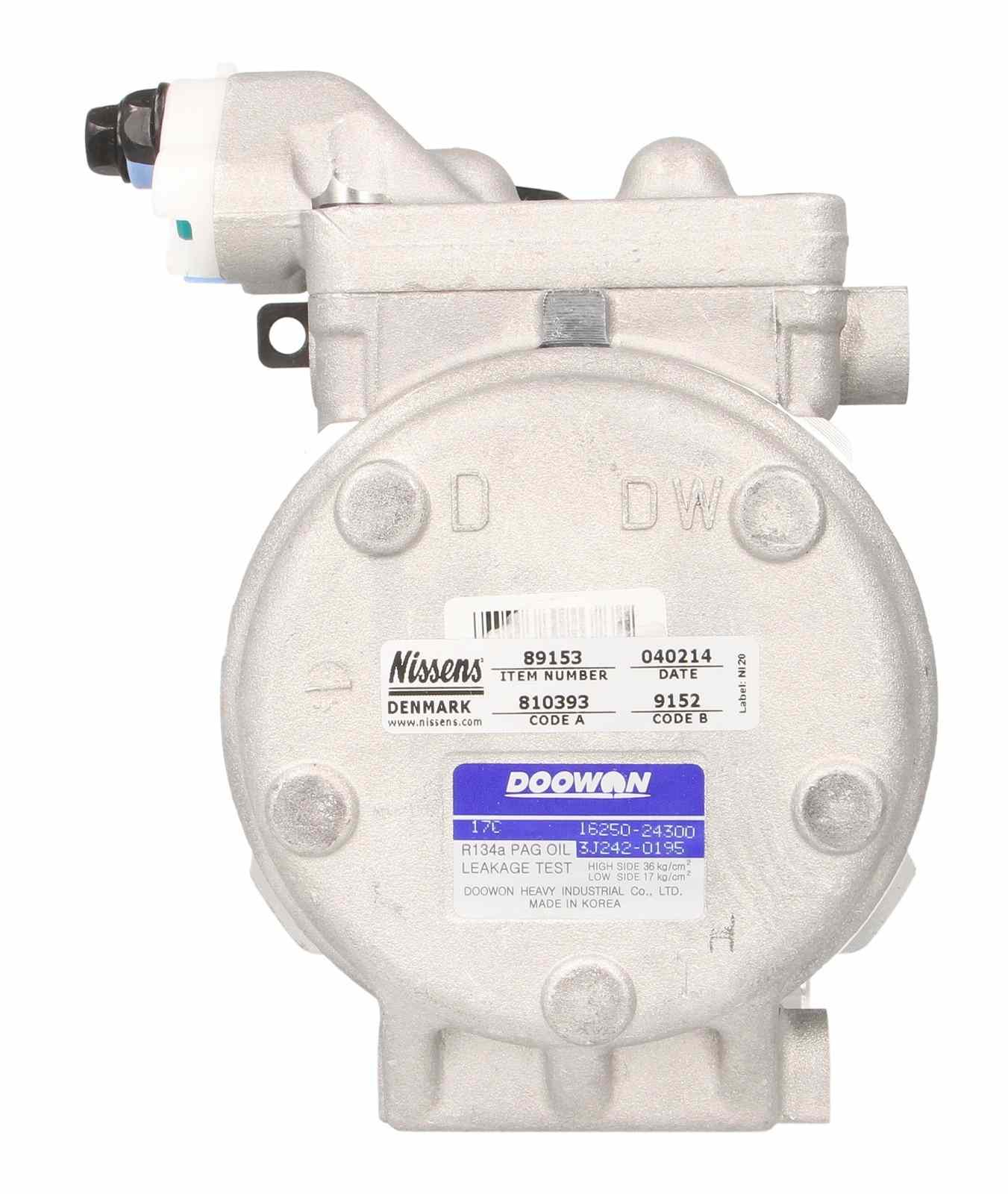 Nissens A/C Compressor 89153