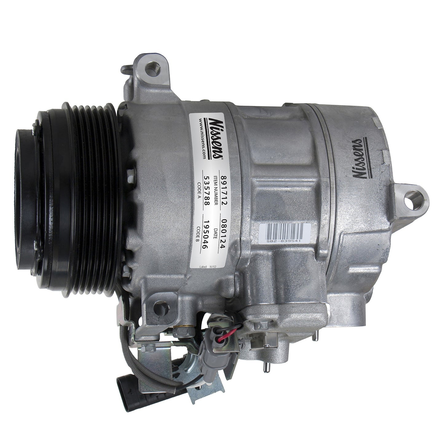 Nissens A/C Compressor 891712 image 4
