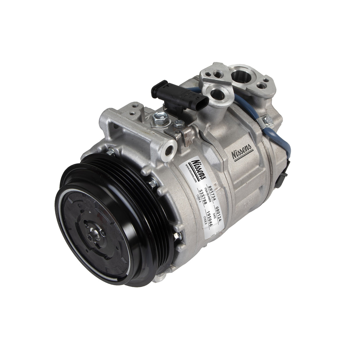 Nissens Air Conditioning Compressor with Clutch 891734