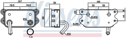 Nissens Engine Oil Cooler