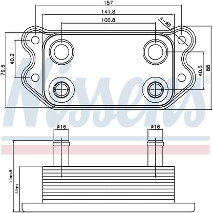 Nissens Engine Oil Cooler