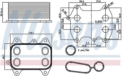Nissens Engine Oil Cooler