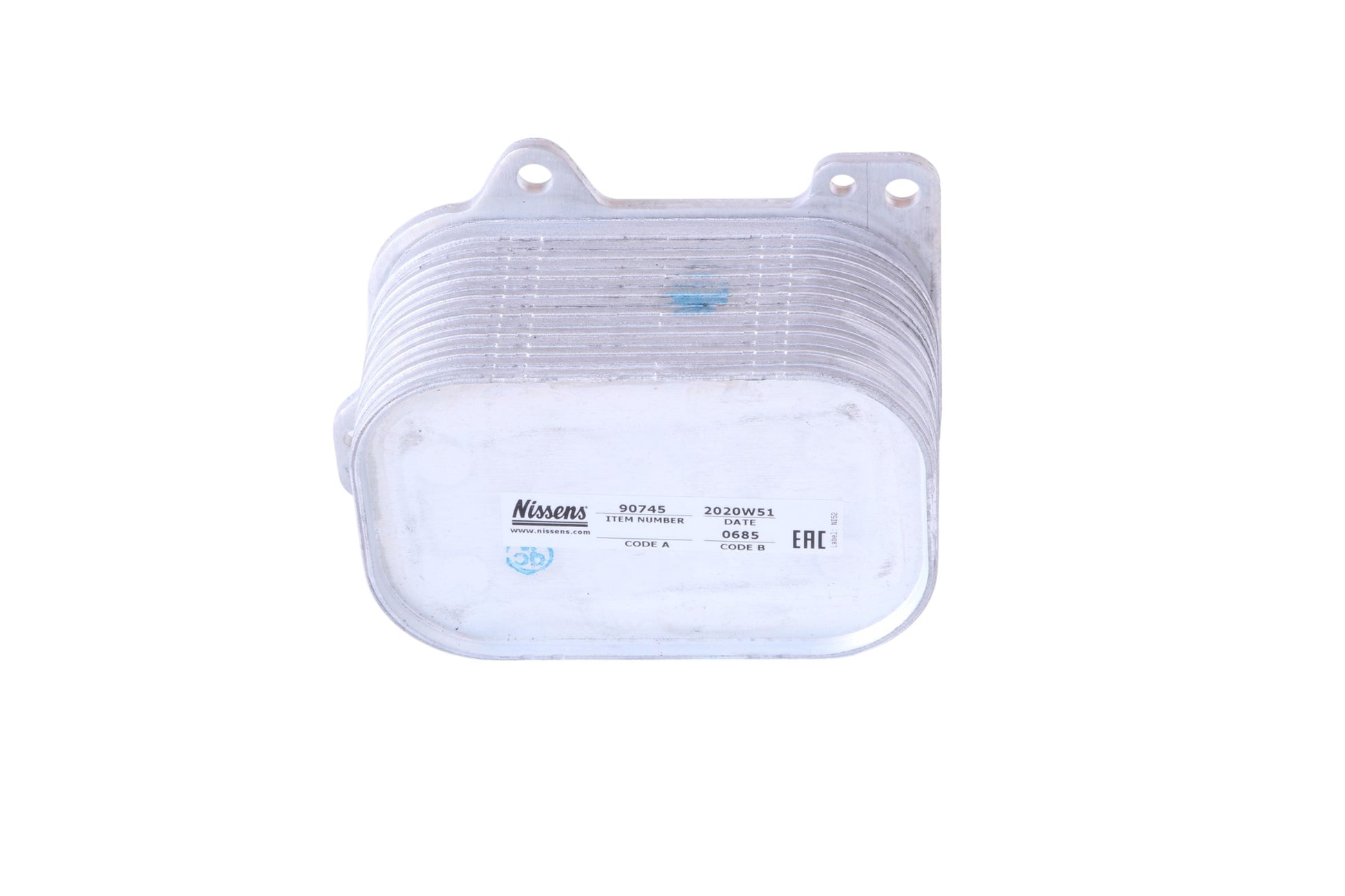 Nissens Engine Oil Cooler 90745 image 2