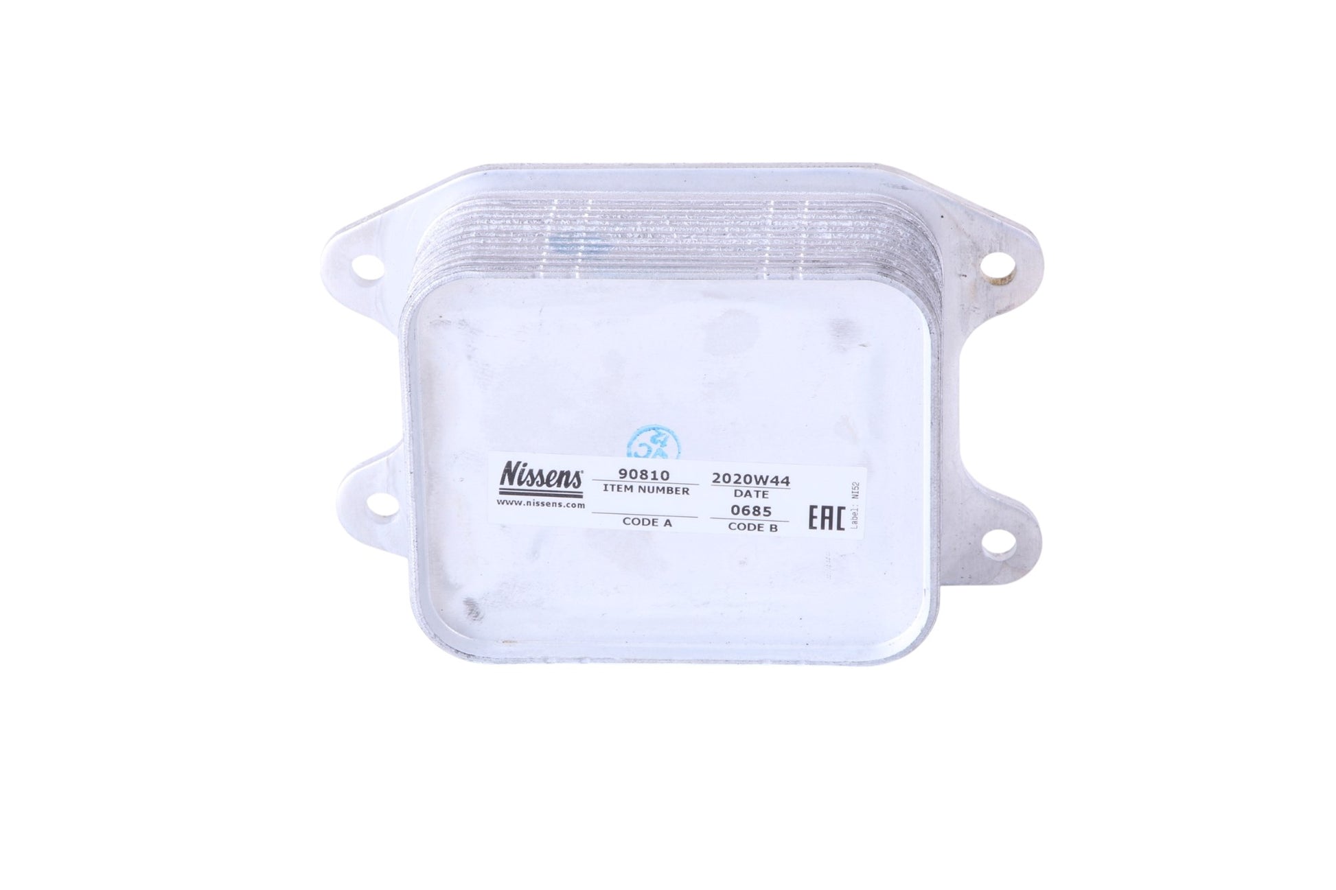 Nissens Engine Oil Cooler 90810 main image
