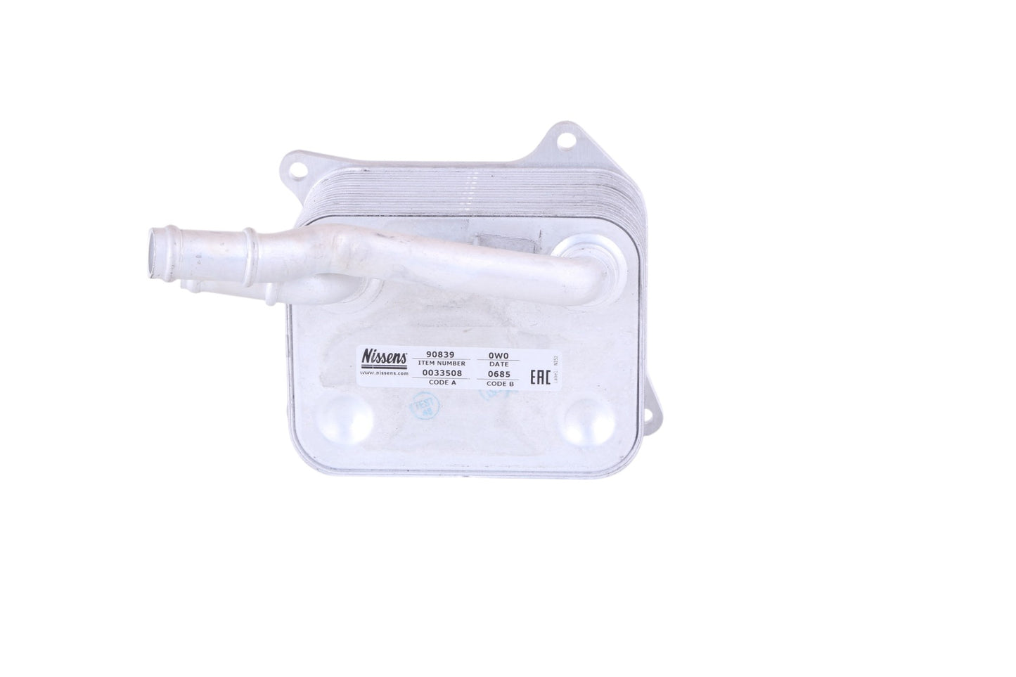 Nissens Engine Oil Cooler 90839 image 3
