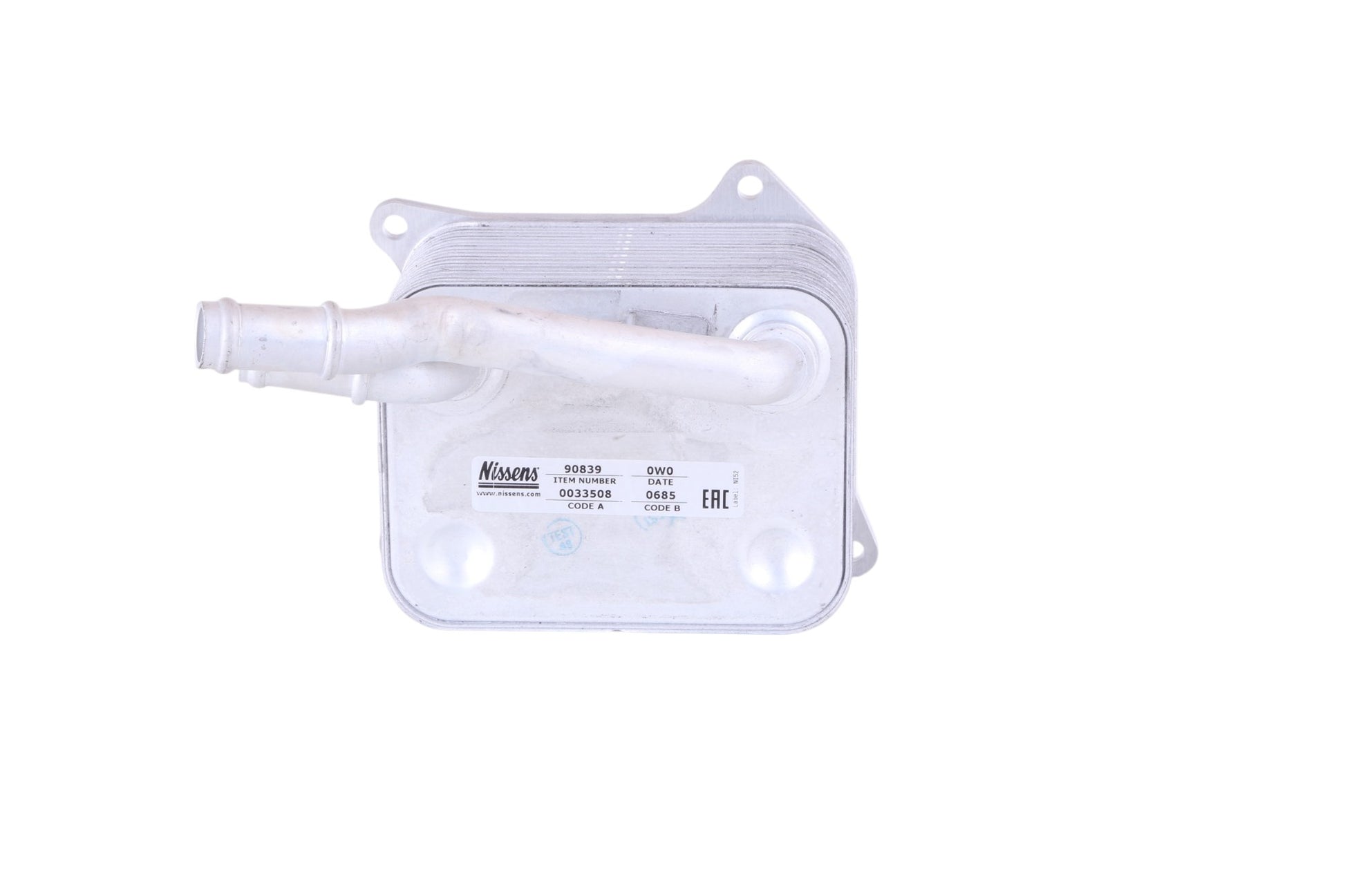 Nissens Engine Oil Cooler 90839 image 3