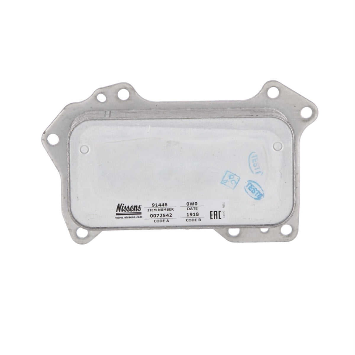 Nissens Engine Oil Cooler 91446