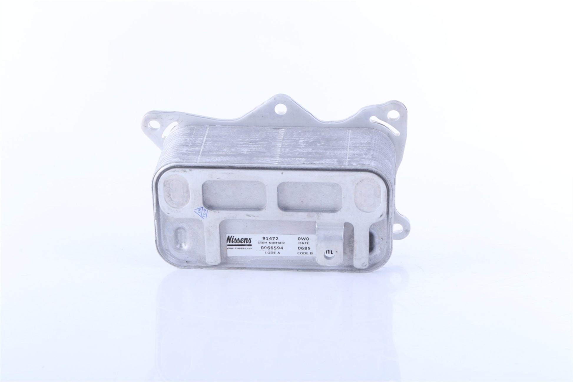 Nissens Engine Oil Cooler 91472 image 2