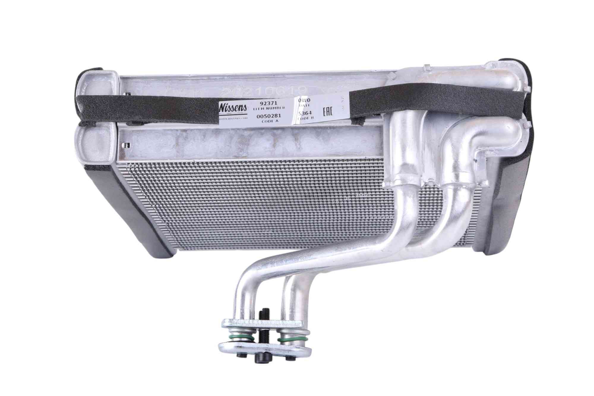 Nissens A/C Evaporator Core  top view frsport 92371