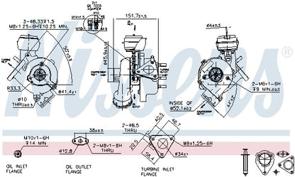 Nissens Turbocharger 93043 image 3