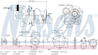 Nissens Turbocharger 93154