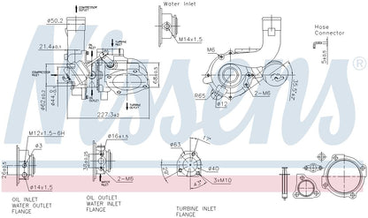 Nissens Turbocharger 93169