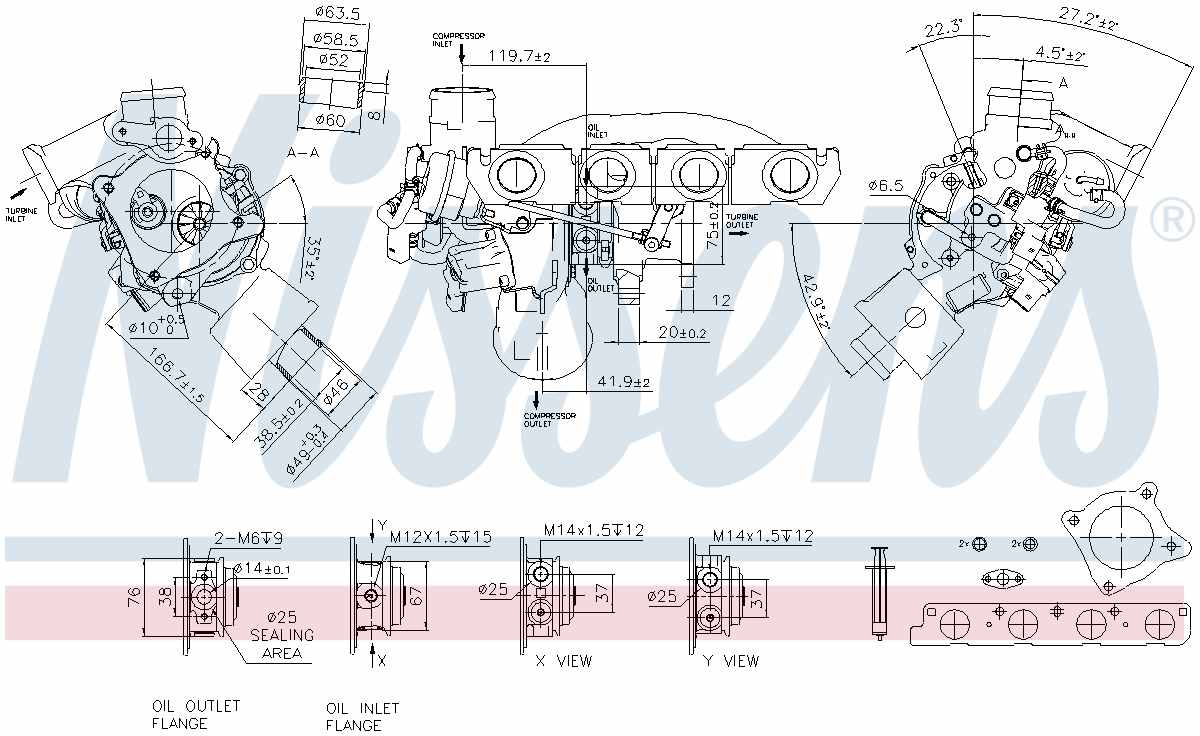 Nissens Turbocharger 93193