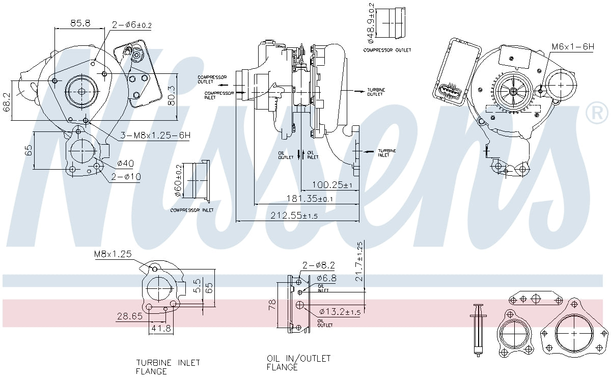 Nissens Turbocharger 93271 image 3