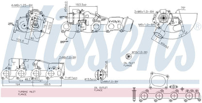 Nissens Turbocharger 93433