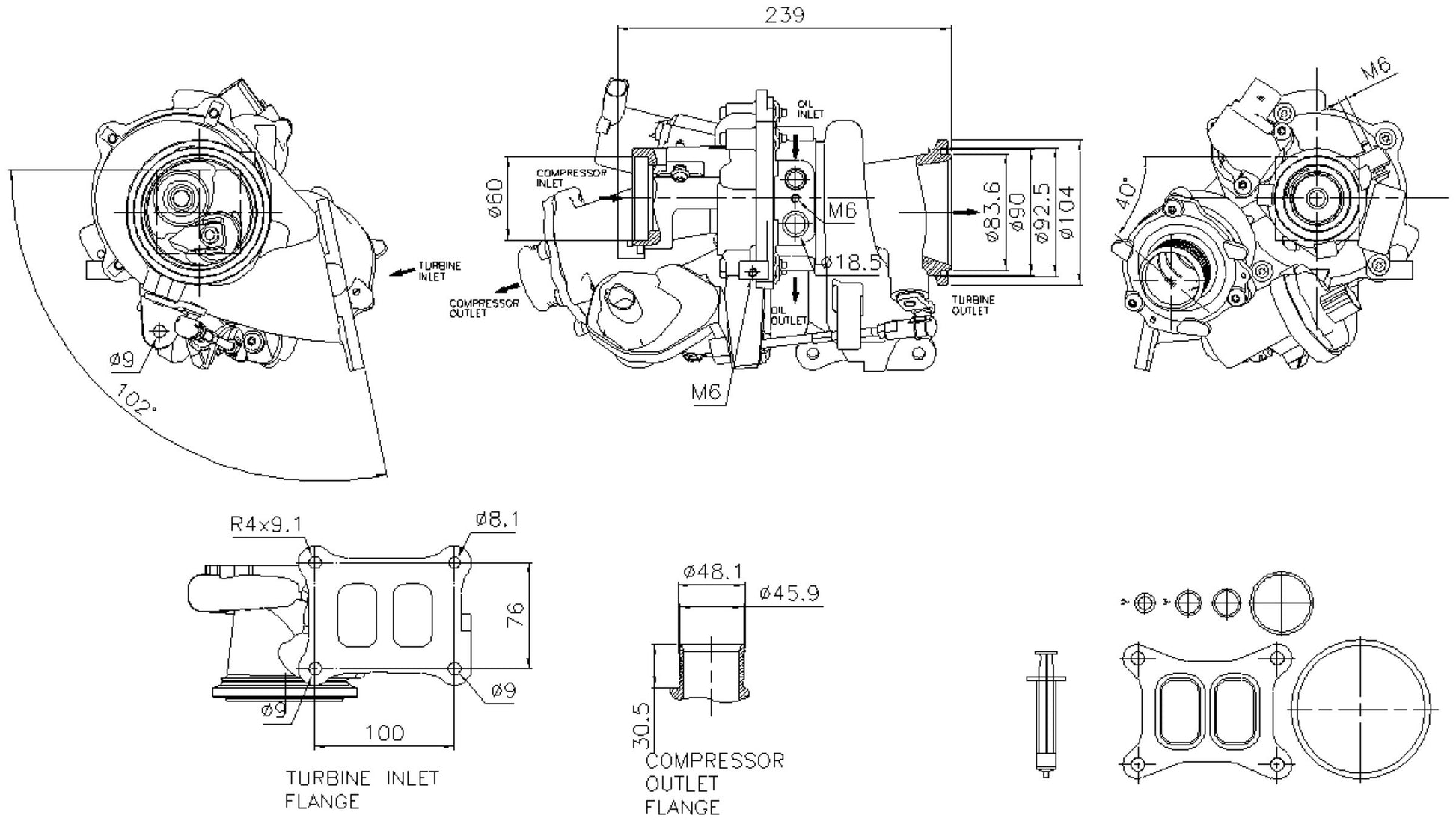 Nissens Turbocharger 93631 image 3