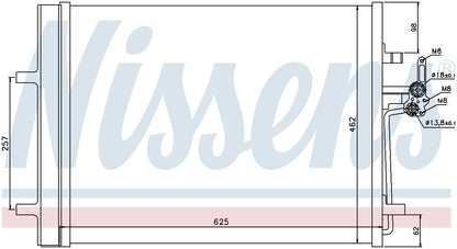 Nissens A/C Condenser 940044