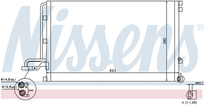 Nissens A/C Condenser