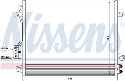 Nissens A/C Condenser