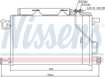 Nissens A/C Condenser