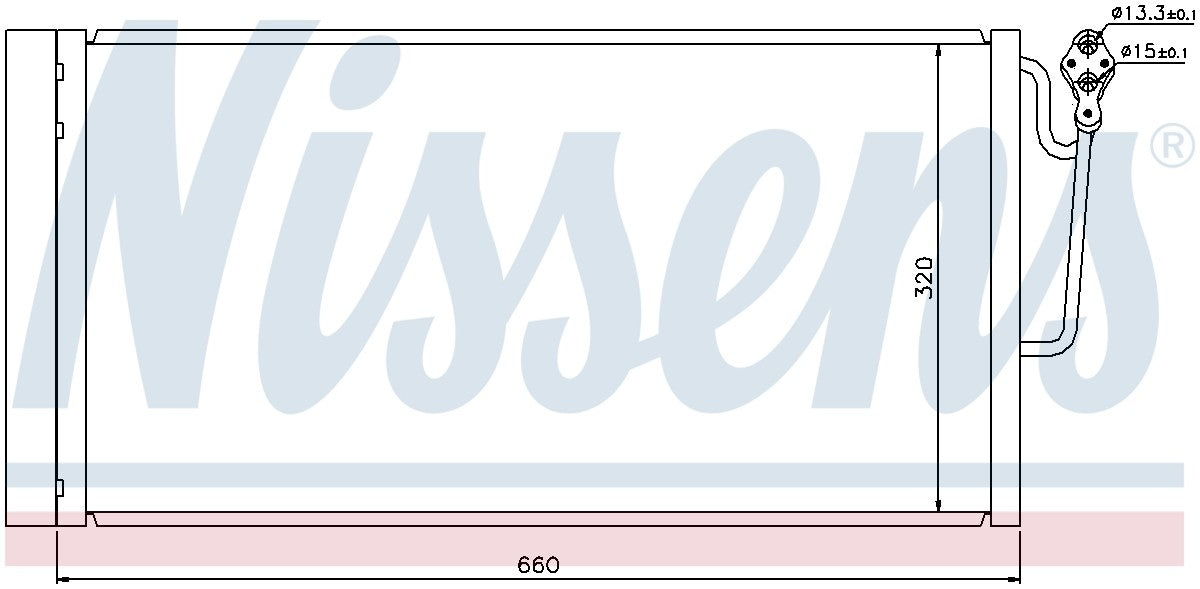 Nissens A/C Condenser
