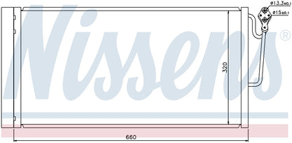 Nissens A/C Condenser