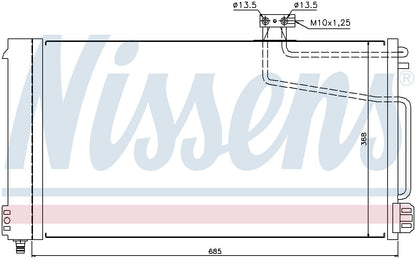 Nissens A/C Condenser