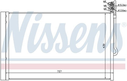Nissens A/C Condenser