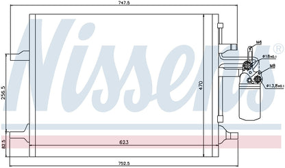 Nissens A/C Condenser