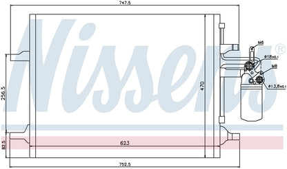 Nissens A/C Condenser
