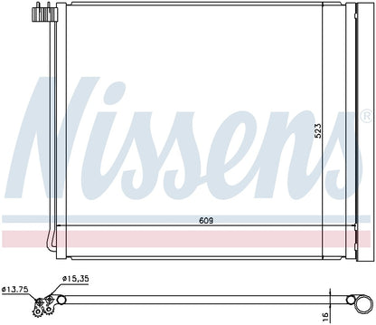 Nissens A/C Condenser 940339