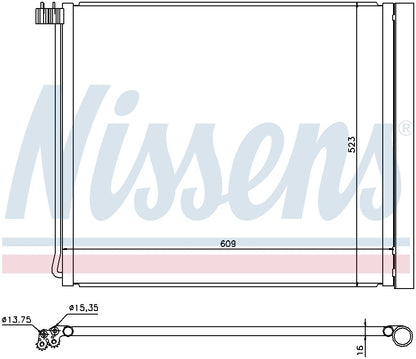 Nissens A/C Condenser 940339