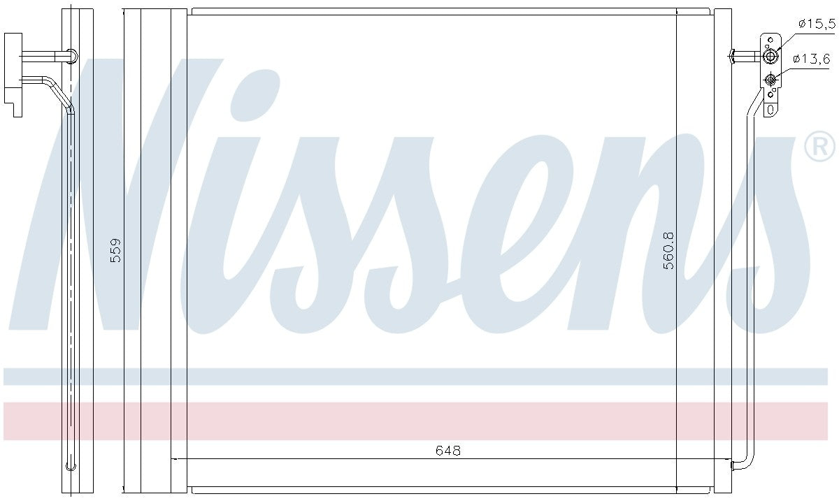 Nissens A/C Condenser