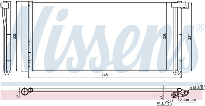 Nissens A/C Condenser