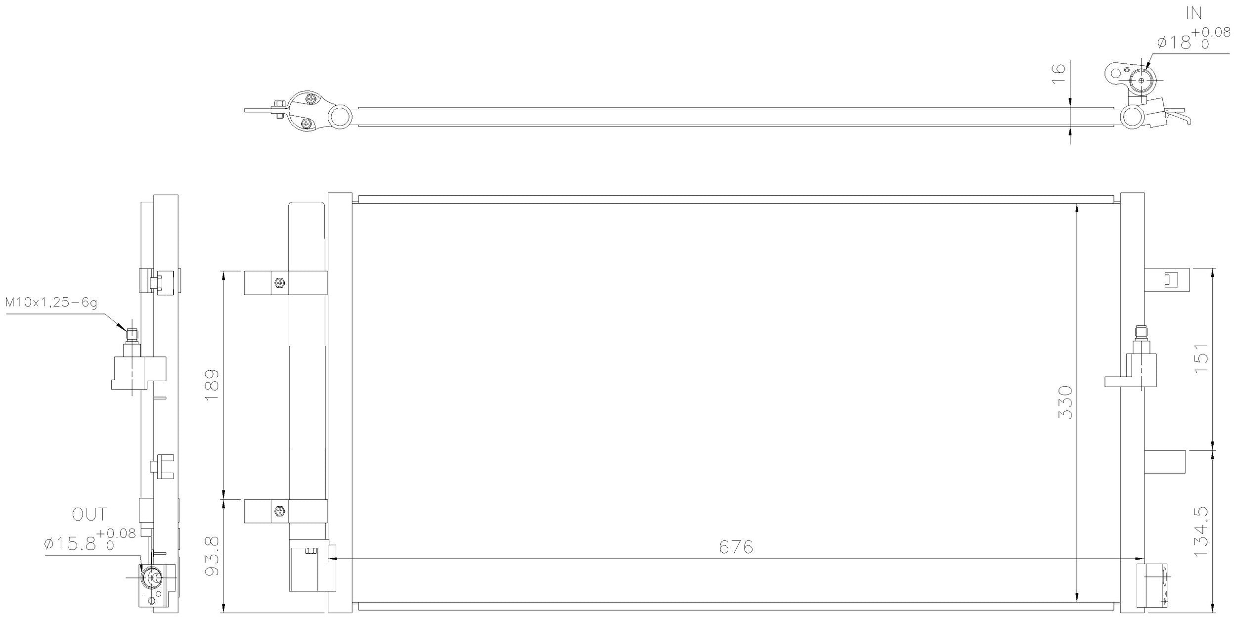Nissens A/C Condenser 940453